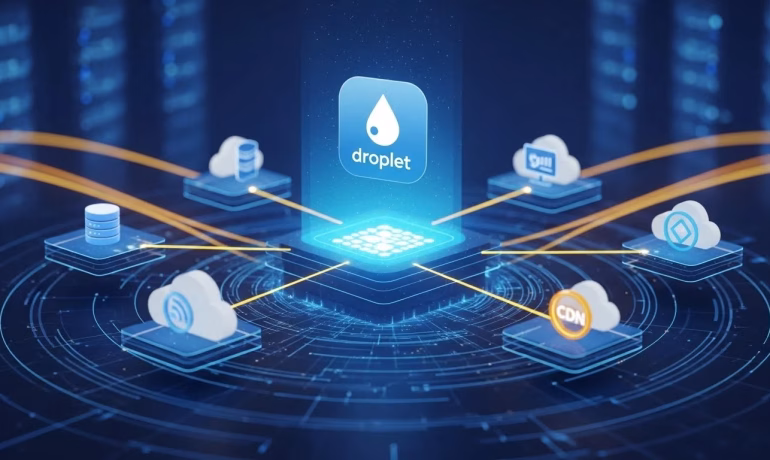 Droplets VPS servers supporting cloud hosting for businesses in Pakistan