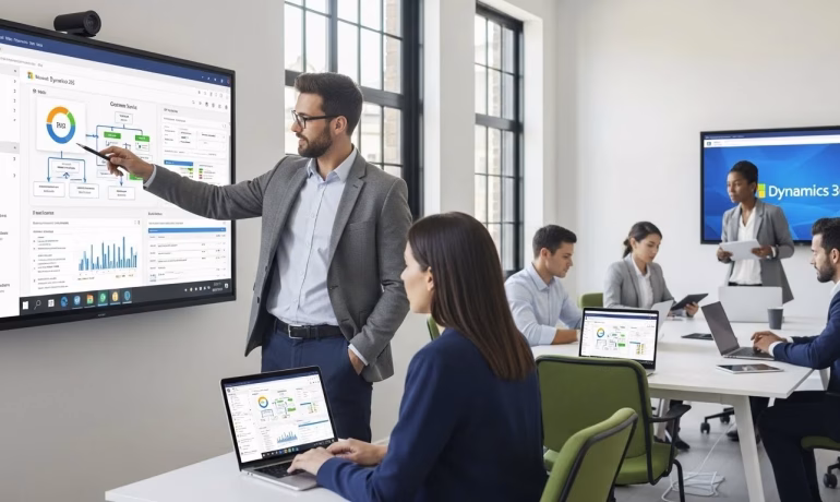 Automated business workflows using Microsoft Dynamics 365