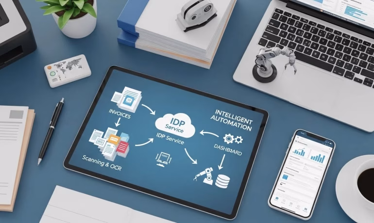 Intelligent document processing supporting automated business workflows