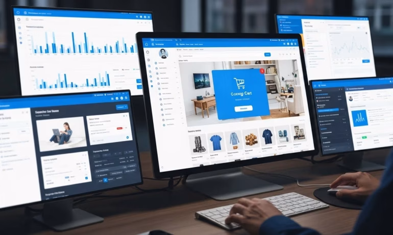 Strong e-commerce platform supporting smooth online buying experience