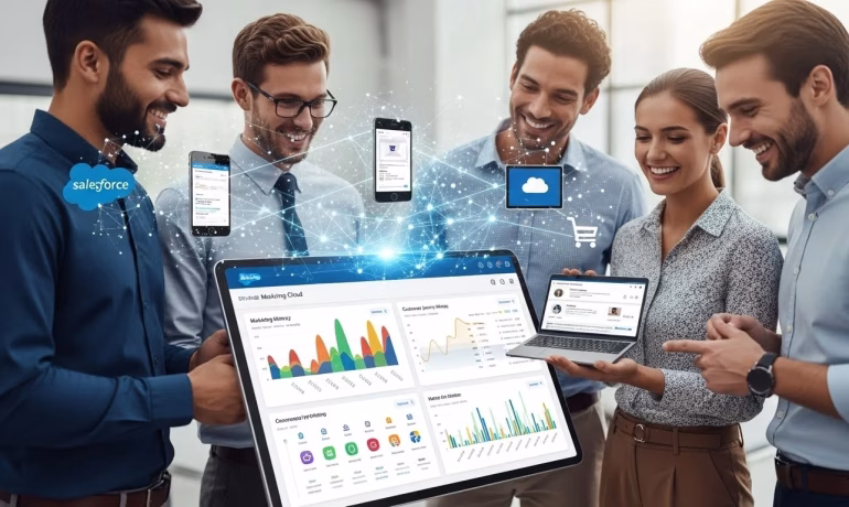 Behavior-based customer engagement using Salesforce Marketing Cloud