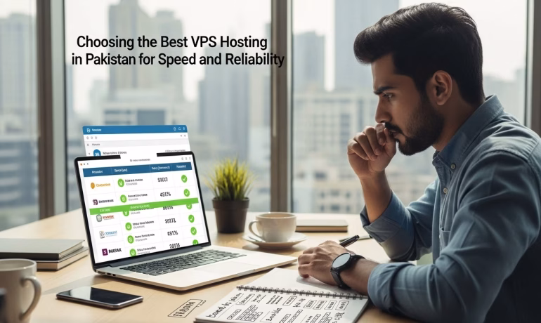 Cloud VPS server infrastructure for fast and reliable hosting
