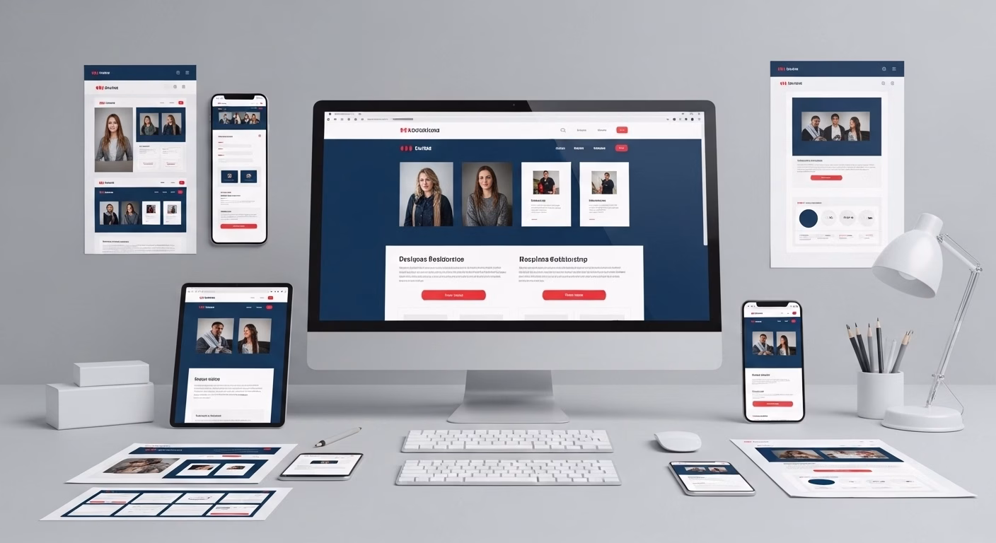 Business website development focused on performance and user experience