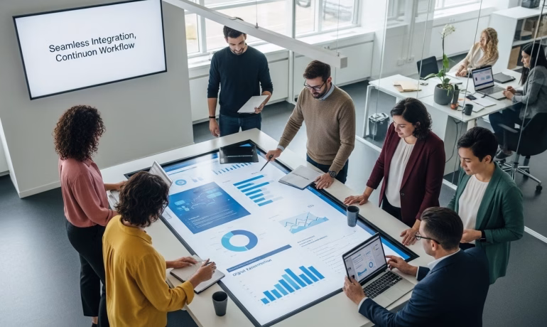 Digital transformation improving business processes without disrupting operations