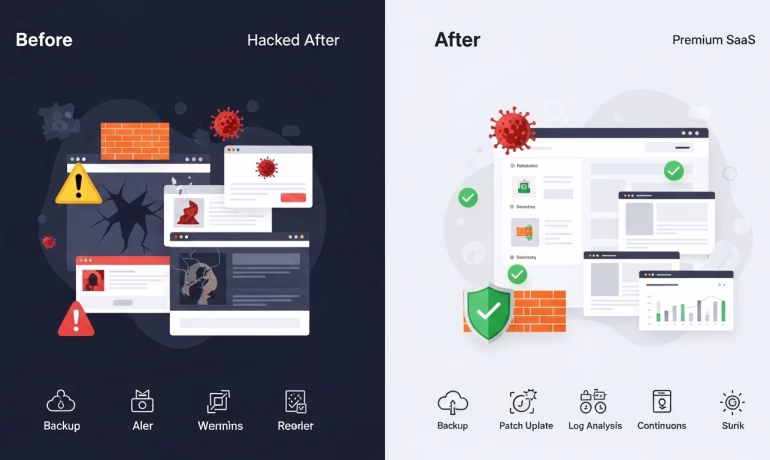 Website Security Cleanup and Recovery