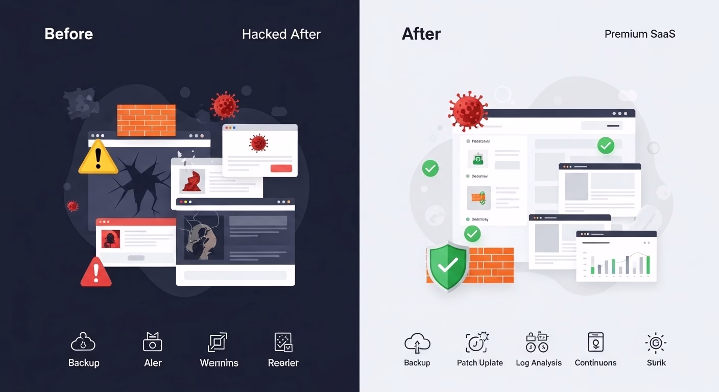 Website Security Cleanup and Recovery