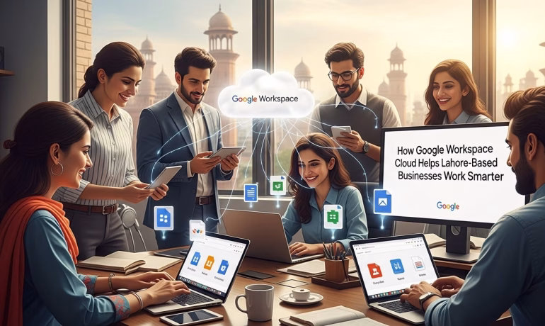 Google Workspace cloud tools helping Lahore businesses work smarter