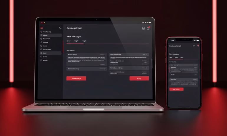 Rackspace email setup with domain configuration and DNS settings