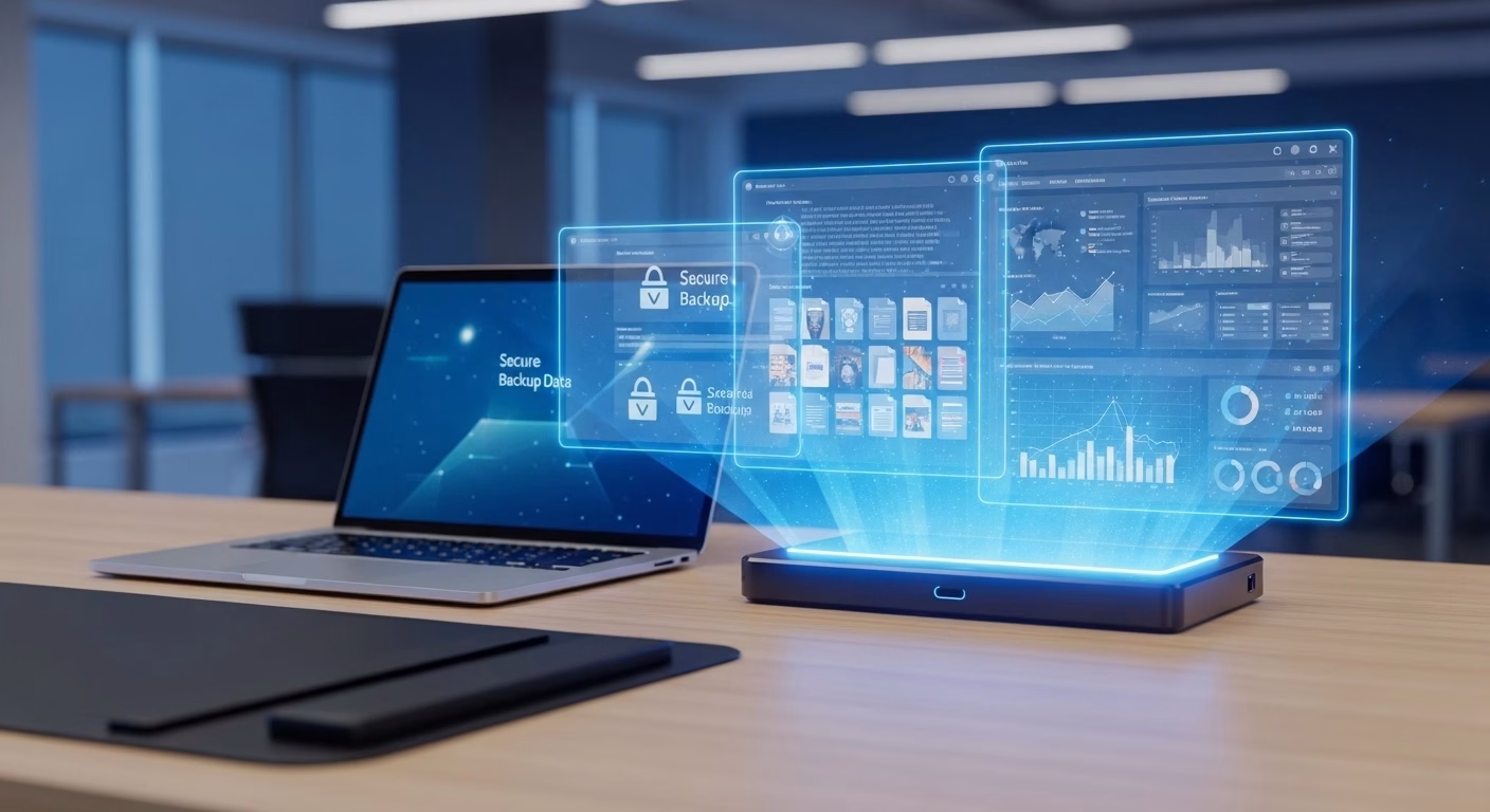 SSD storage server for fast backups and business data access