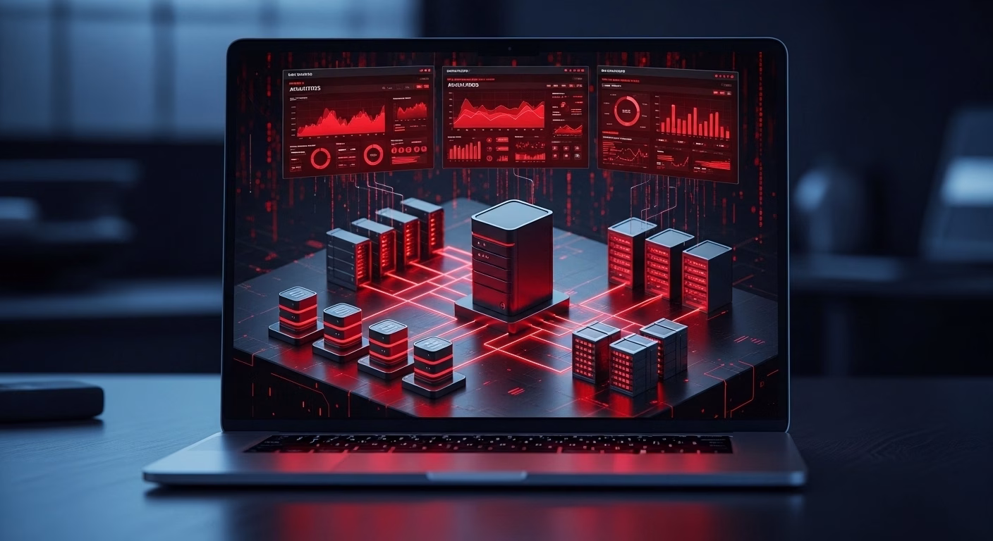 Dedicated database server improving data processing speed for business applications