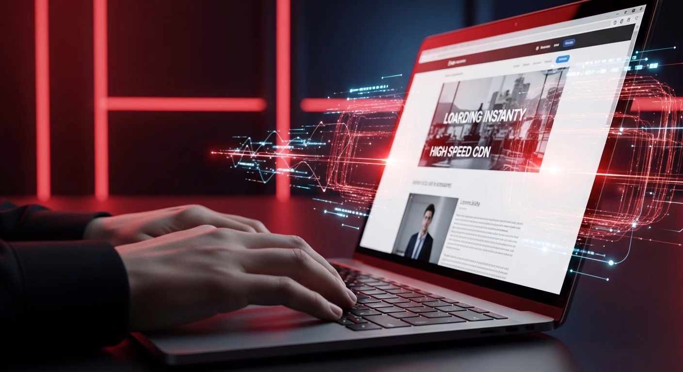 Content Delivery Network improves website speed and stability across regions