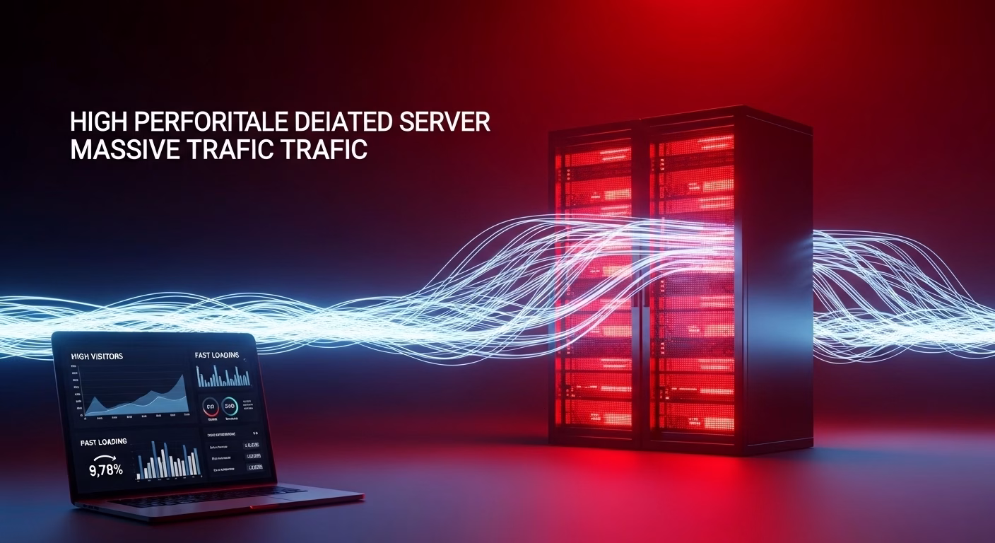 High traffic website performance on virtual dedicated server VDS Pakistan