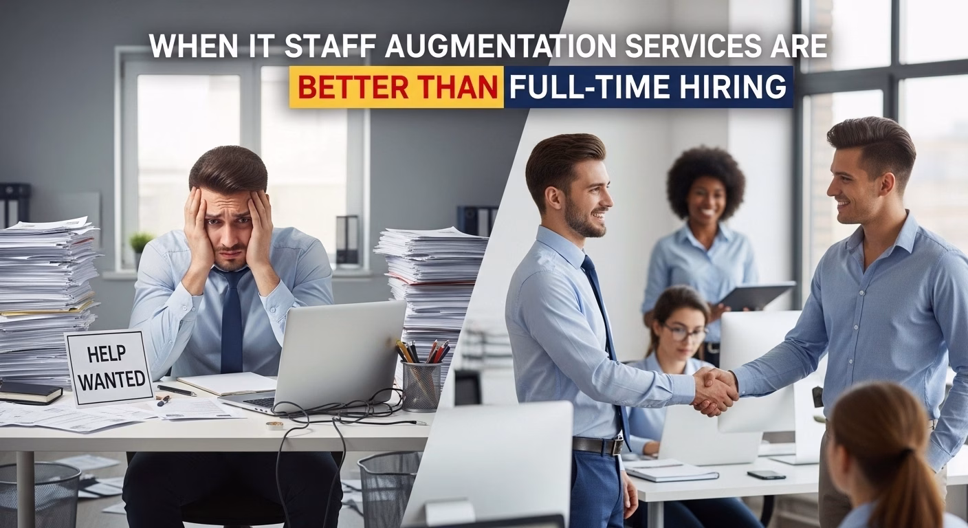 IT Staff Augmentation vs Full-Time Hiring