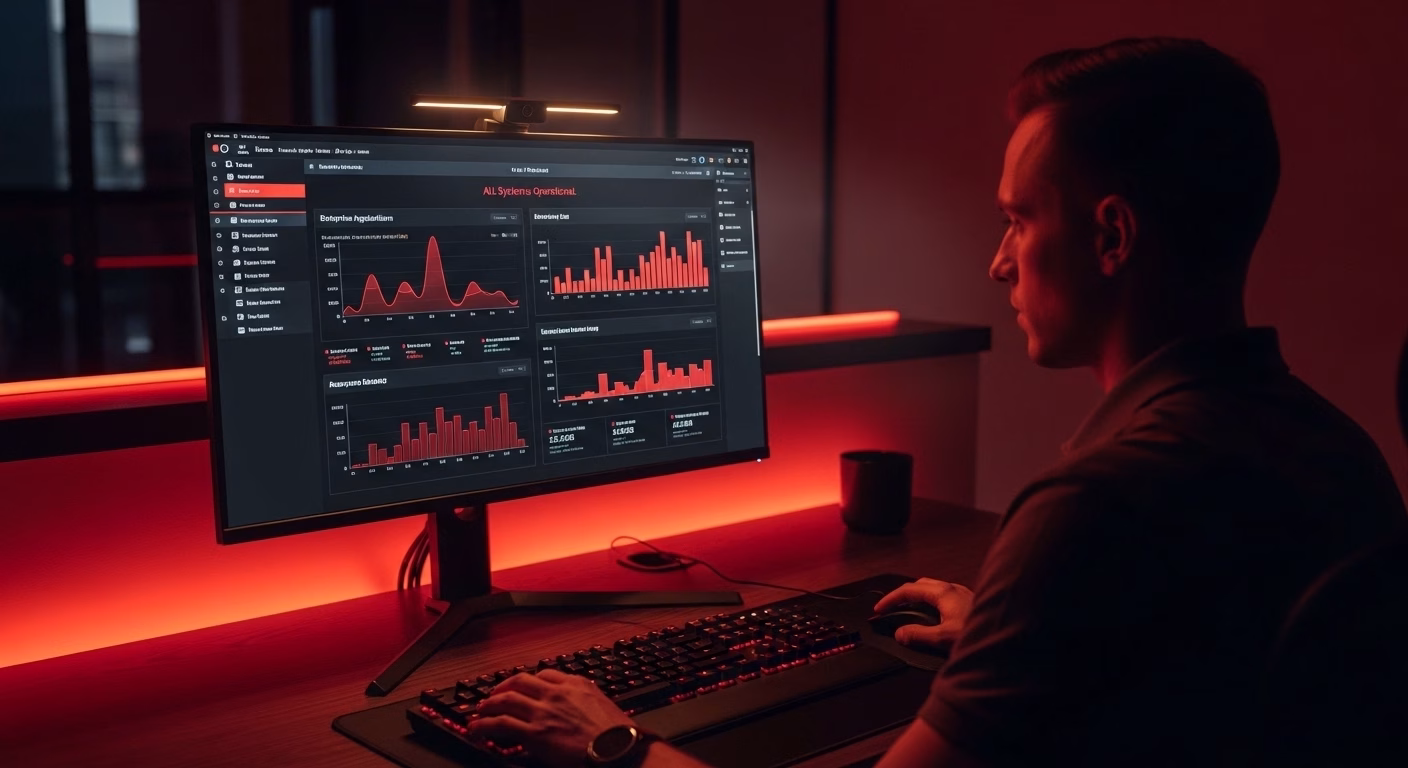 Enterprise Java application running on optimized Tomcat server infrastructure