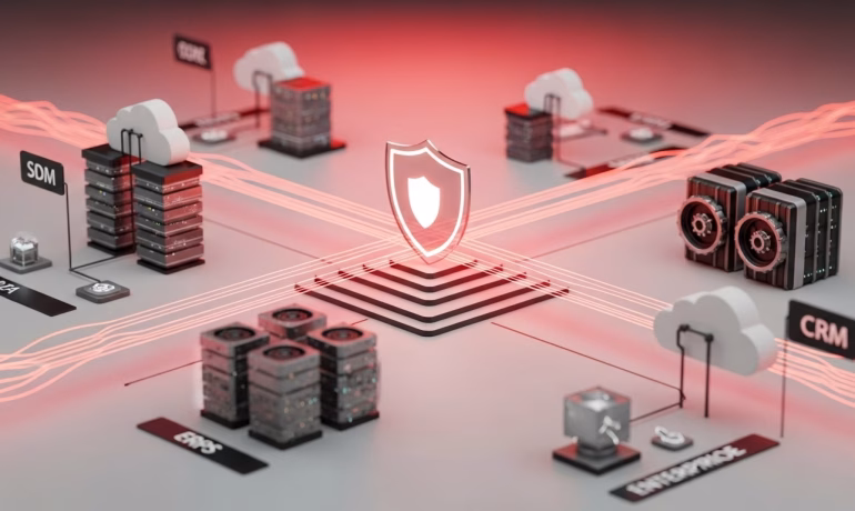 Secure cloud data services managing business data efficiently