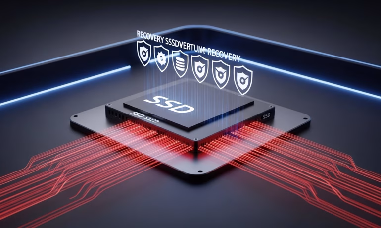 SSD storage server improving business data speed and security