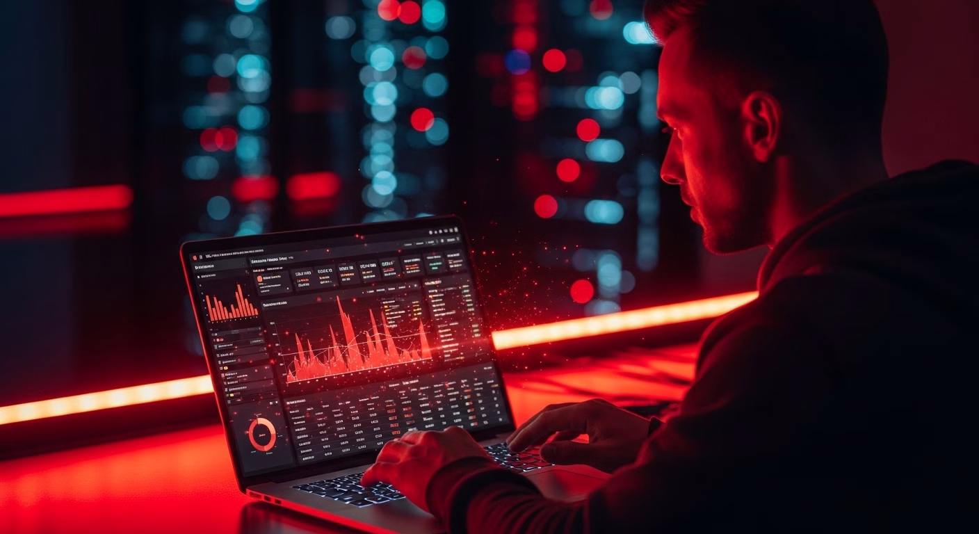 Server infrastructure powering shared web hosting services