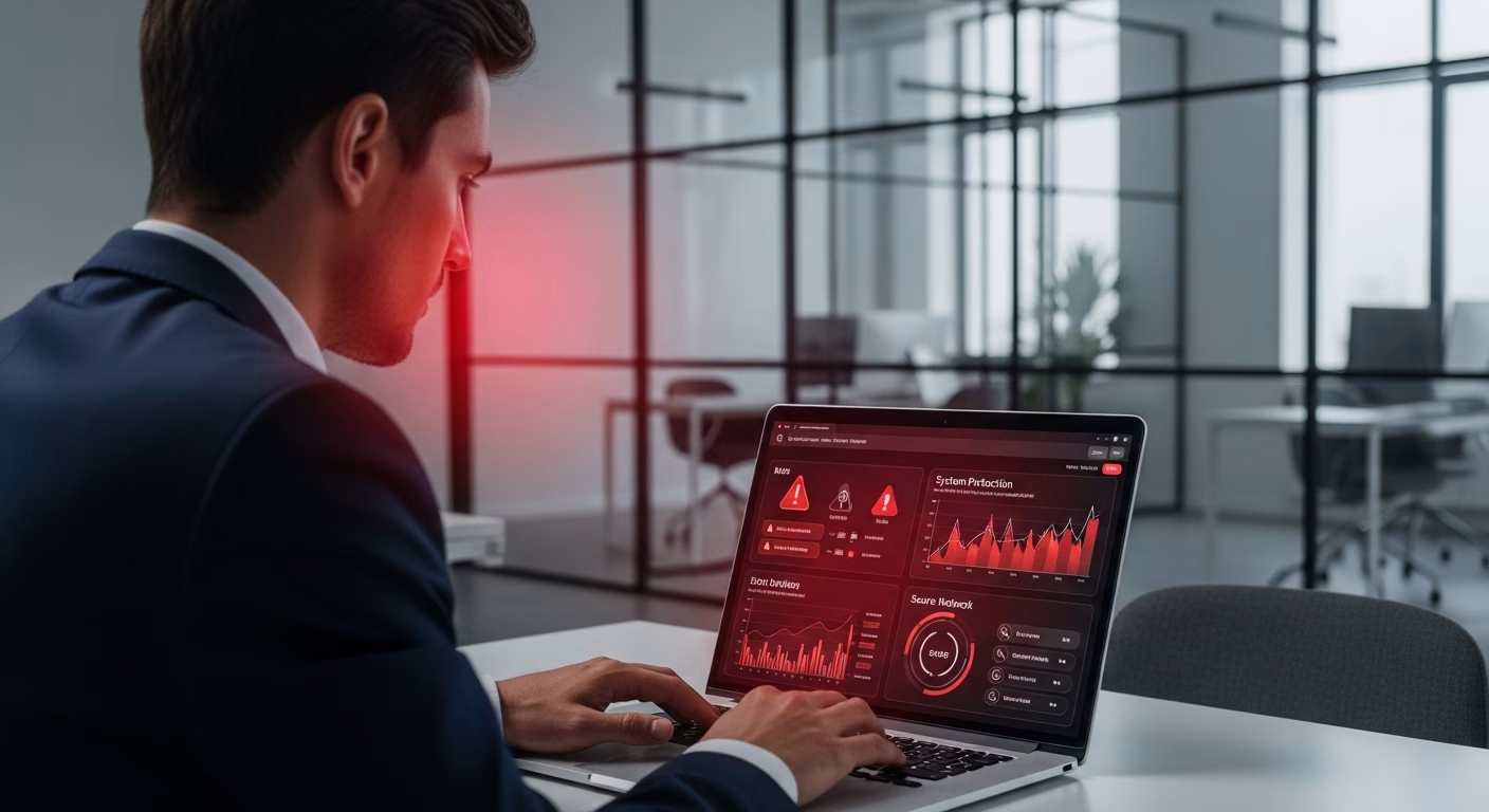 Advanced cyber security solutions protecting business infrastructure from digital threats