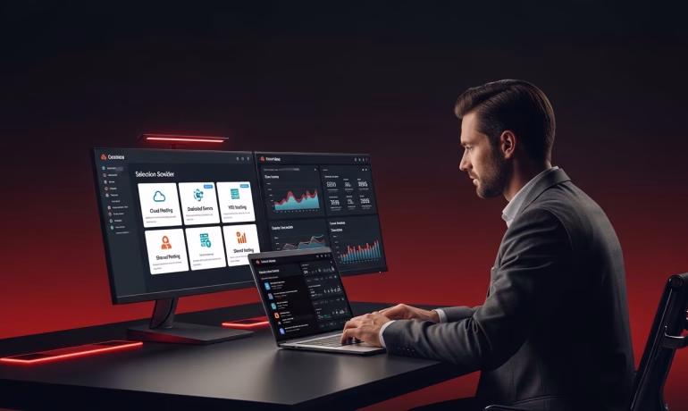 Fast business web hosting improving website speed and user experience