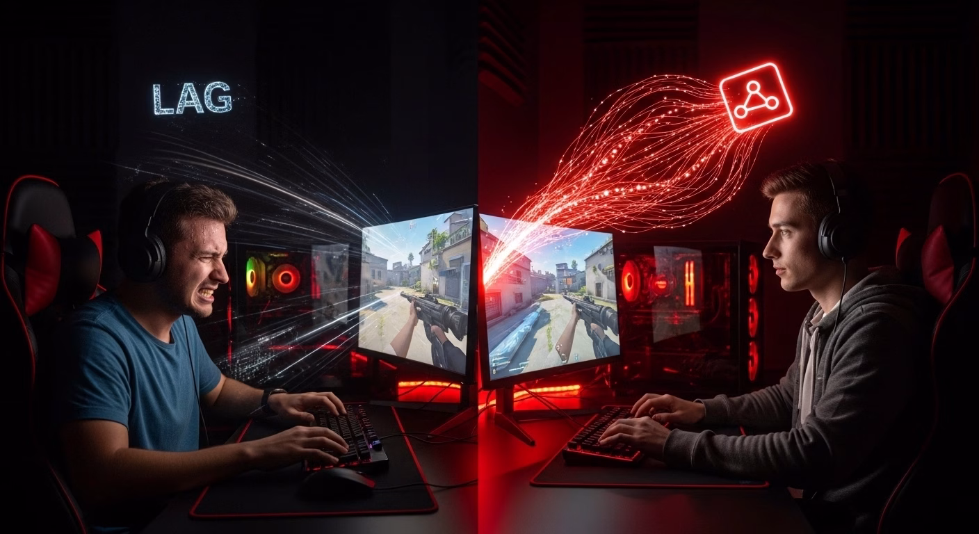 Gaming servers reduce lag and improve multiplayer stability in Pakistan