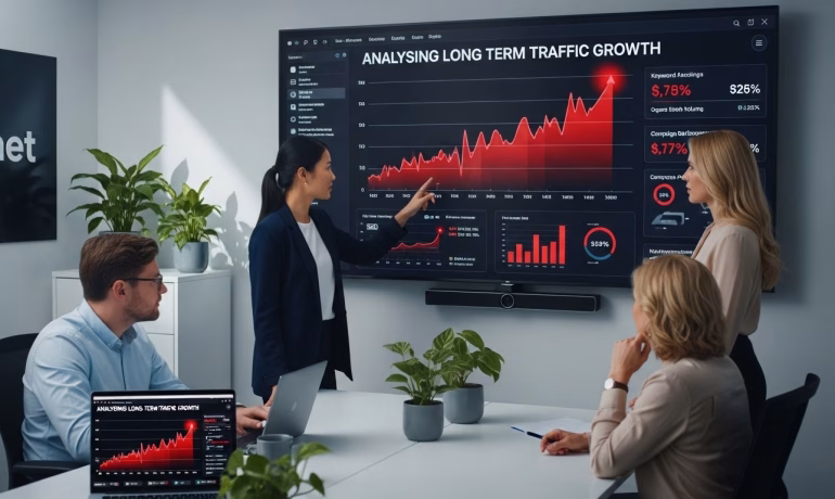 SEO and content marketing strategy for sustainable digital marketing growth