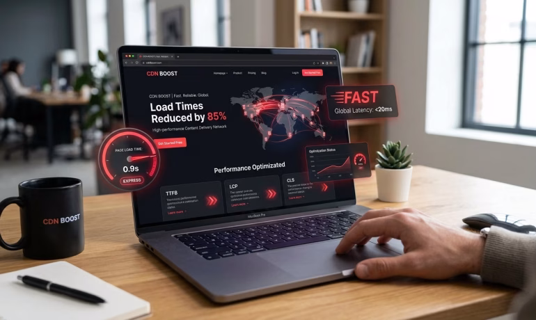 Website acceleration using content delivery network services in Pakistan
