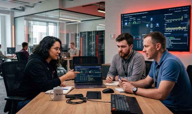 DevOps engineers managing automated software deployment and continuous integration workflows