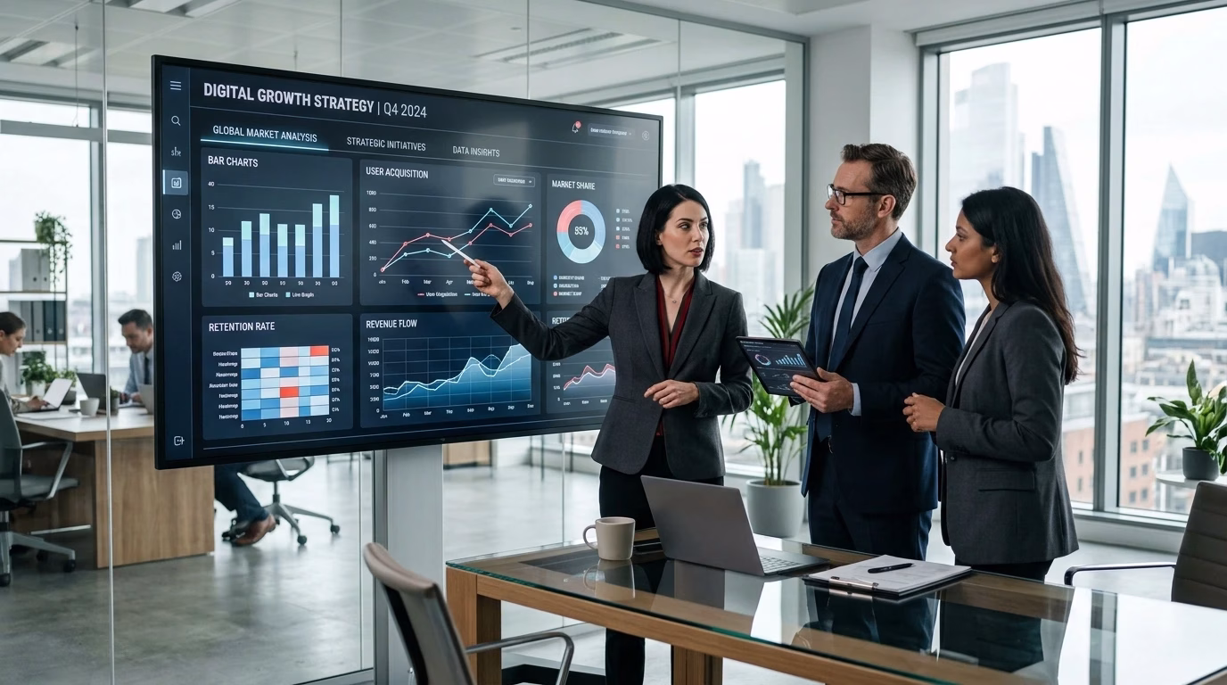 Smart digital transformation solutions helping businesses adapt to changing market conditions