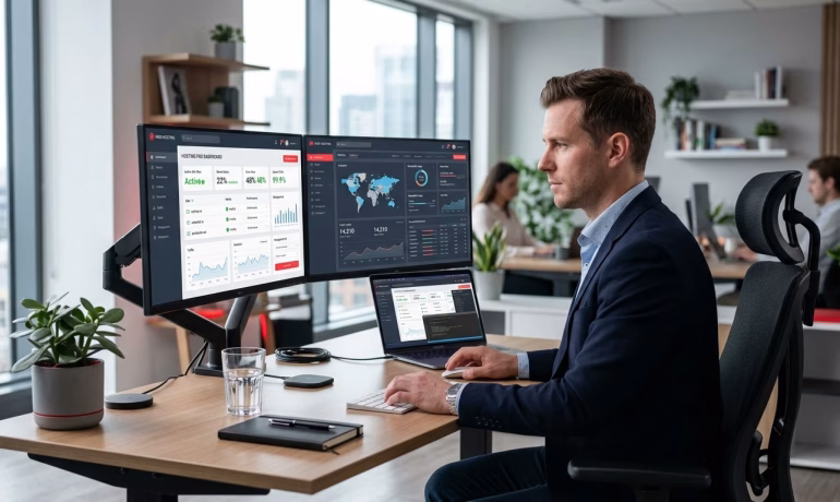 Unlimited web hosting for managing multiple business websites efficiently