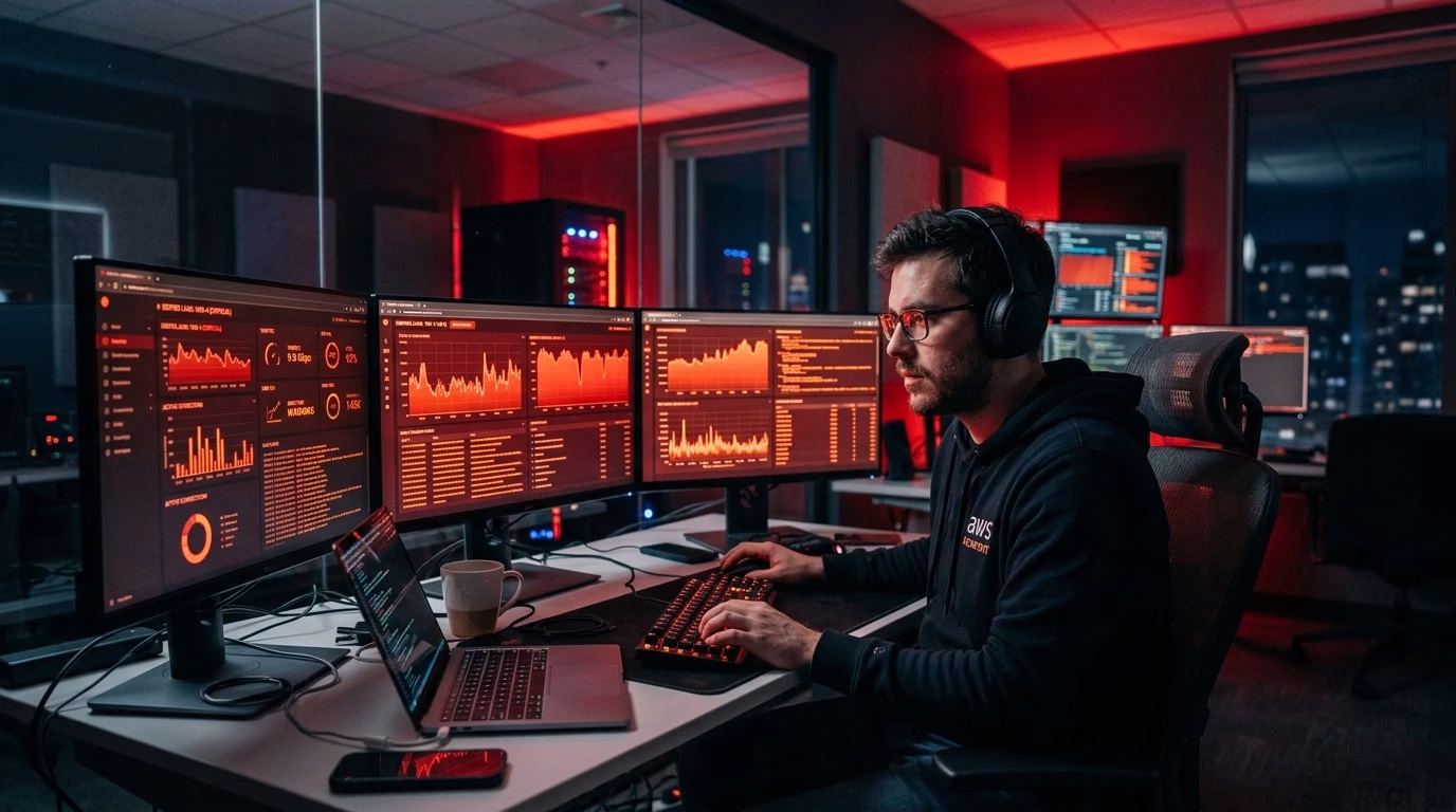 Enterprise VDS hosting infrastructure supporting scalable business applications