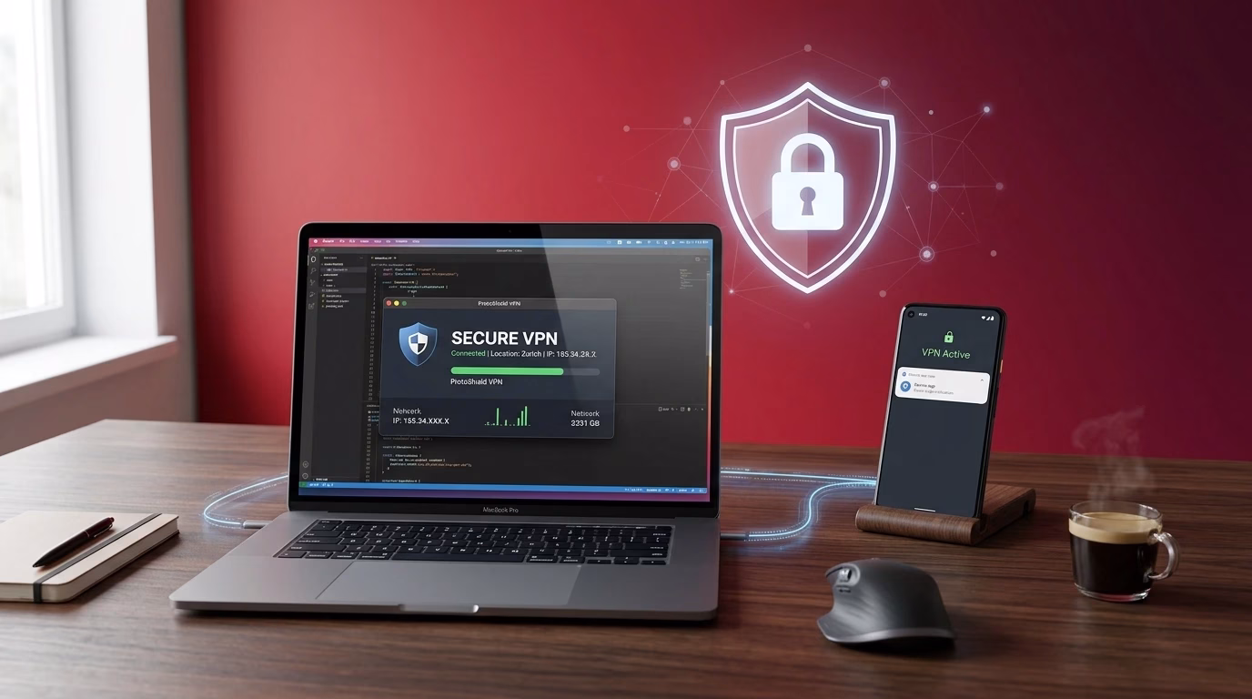 Secure virtual private network services protecting remote business communication