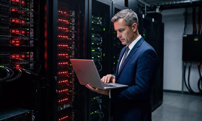 High-performance bare metal cloud server supporting resource-intensive workloads, analytics platforms, and business growth.