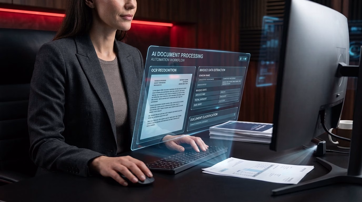 Business workflow automation with Intelligent Document Processing and AI document processing software