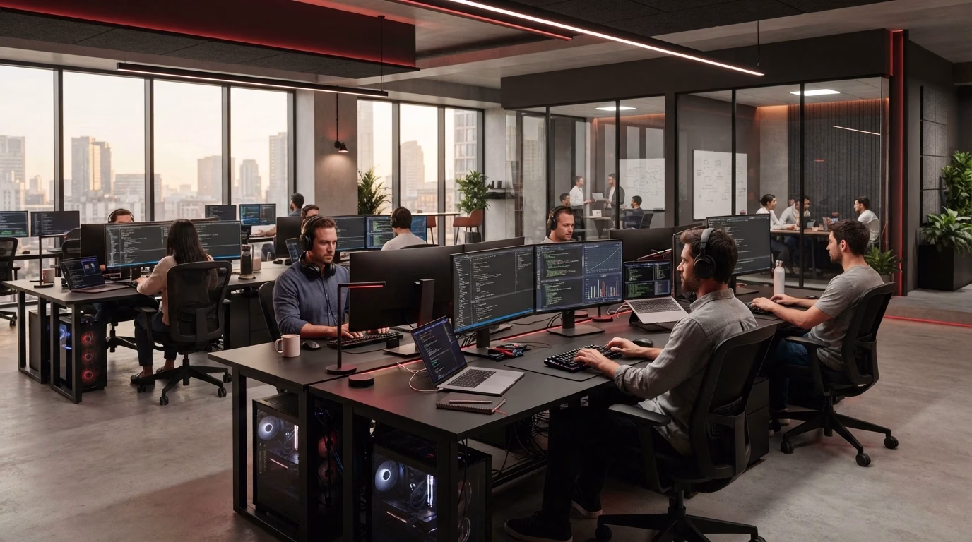 Enterprise GPU hosting solution supporting AI models, deep learning, rendering, and large-scale computational workloads.