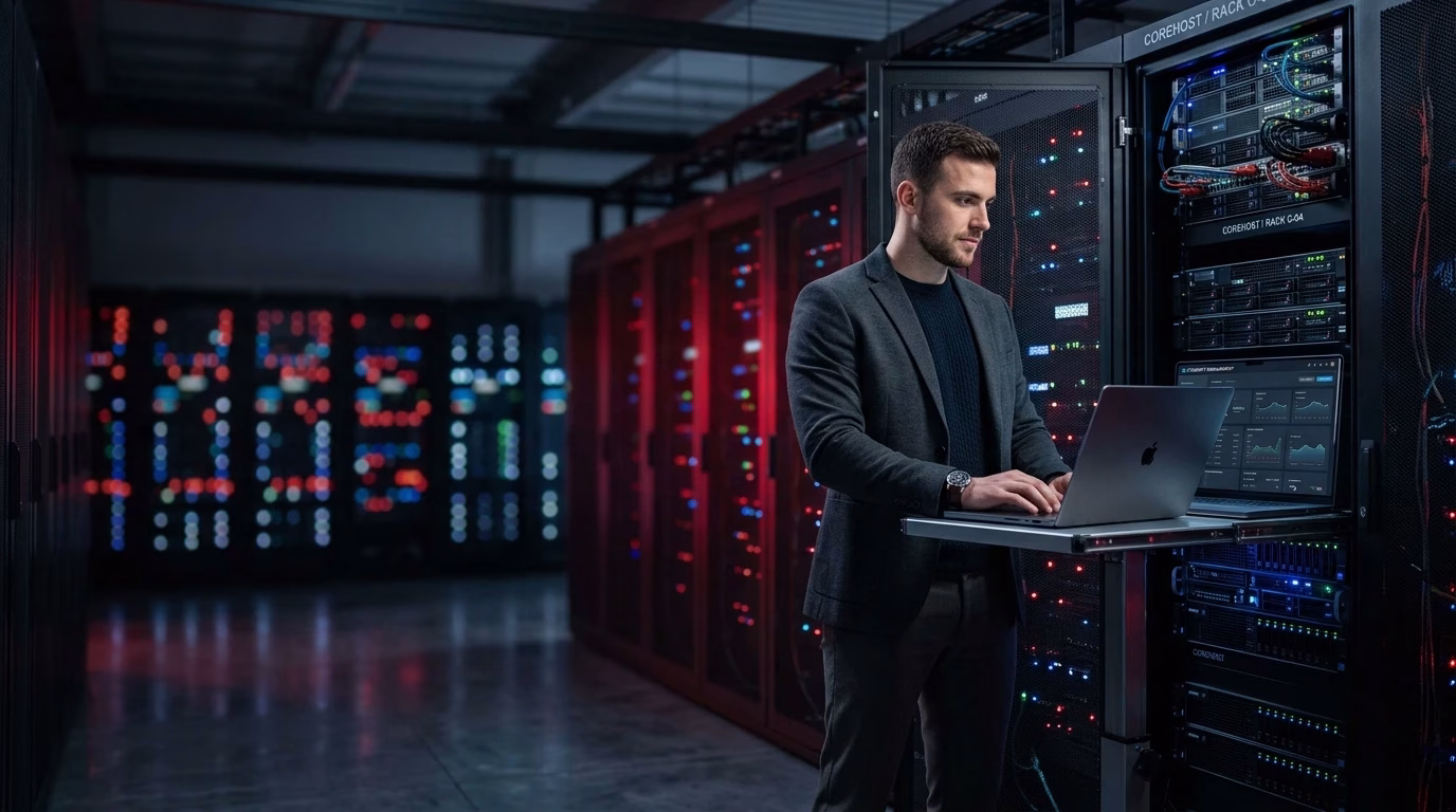 Reseller hosting dashboard for starting a hosting business with white-label hosting services