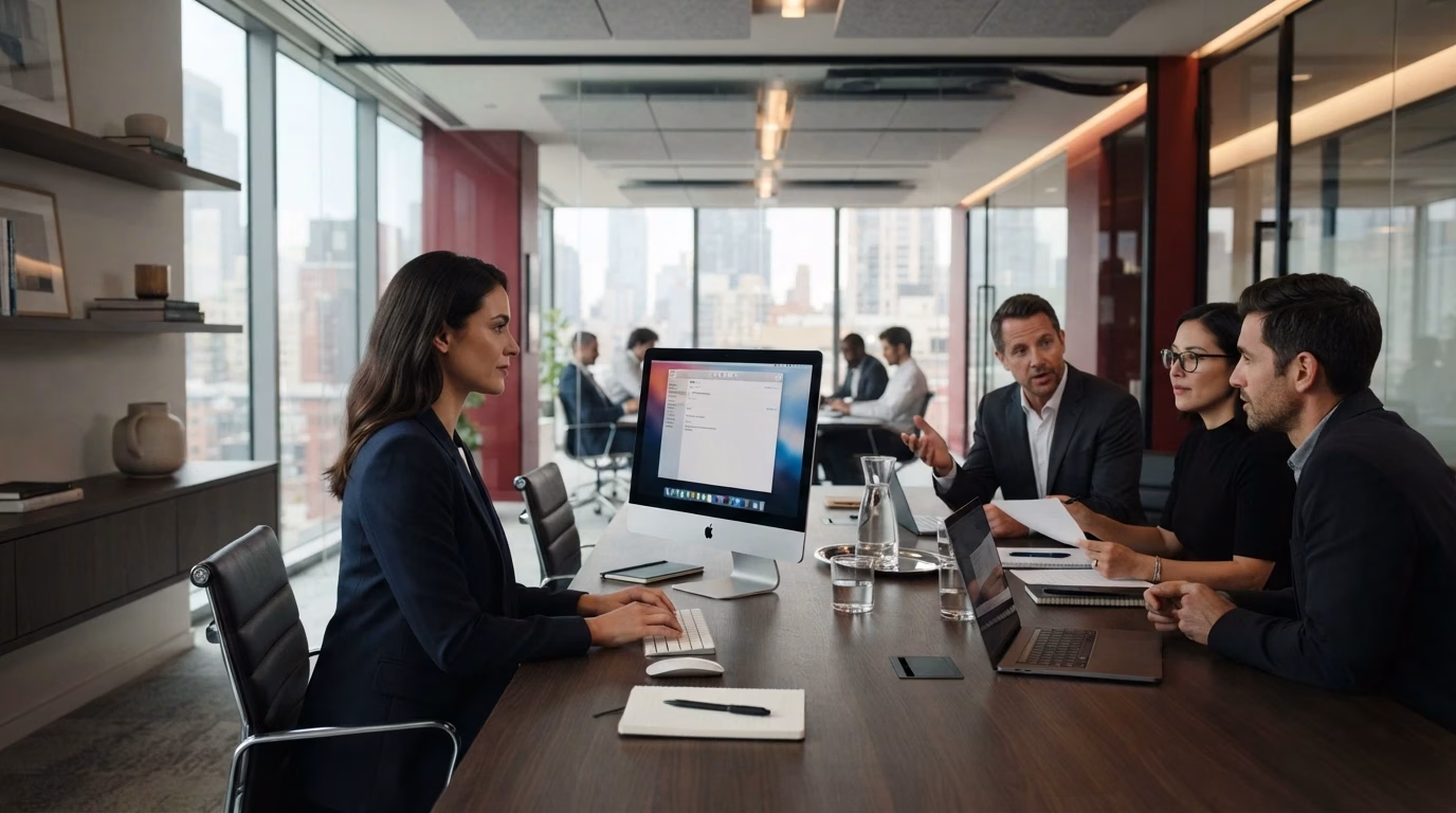 Secure business email solution for professional communication and team collaboration