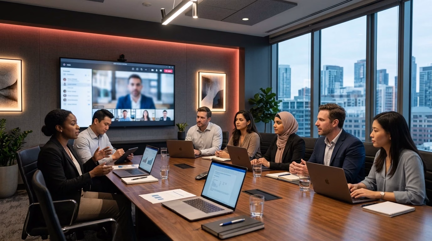 Secure remote employee accessing company systems through a virtual private network in Pakistan