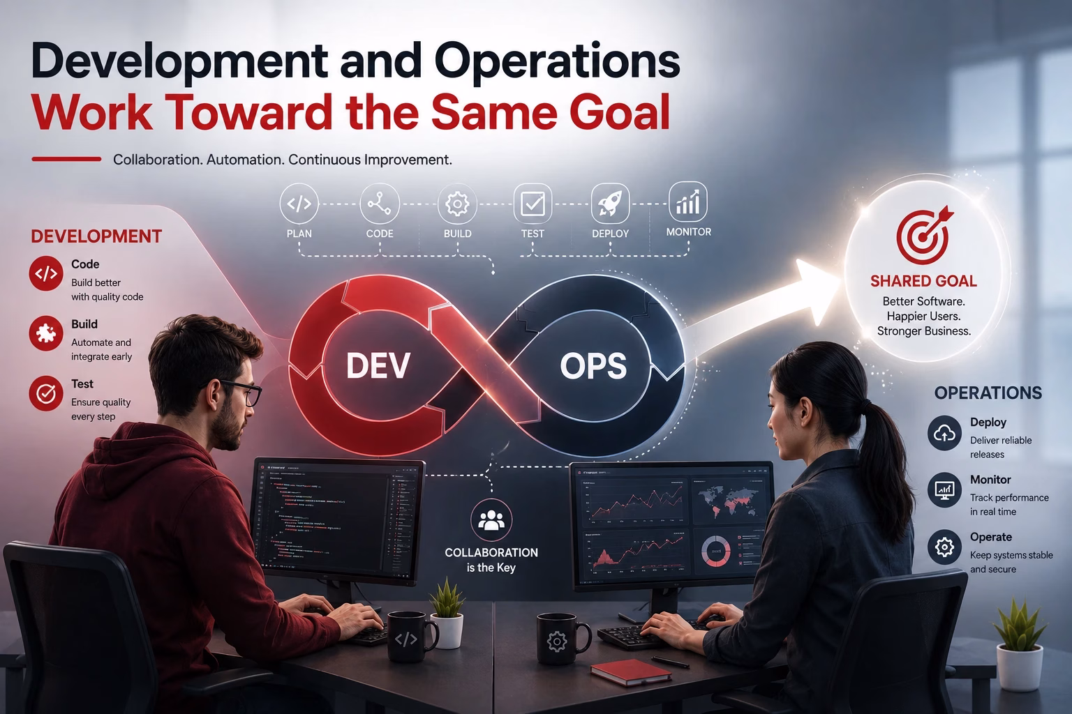 Development and Operations Work Toward the Same Goal