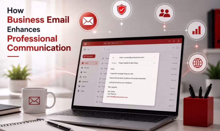 How Business Email Enhances Professional Communication