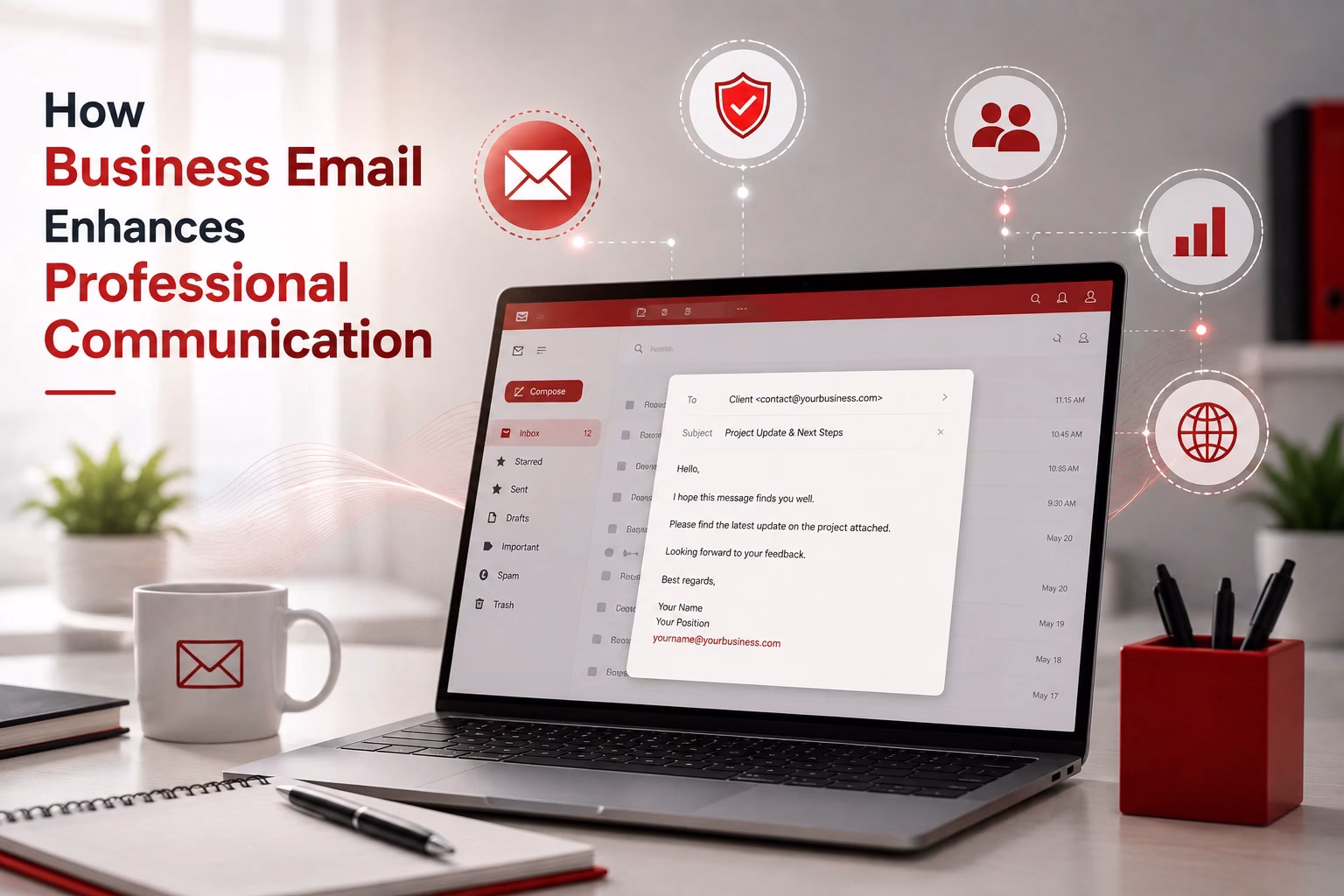 How Business Email Enhances Professional Communication
