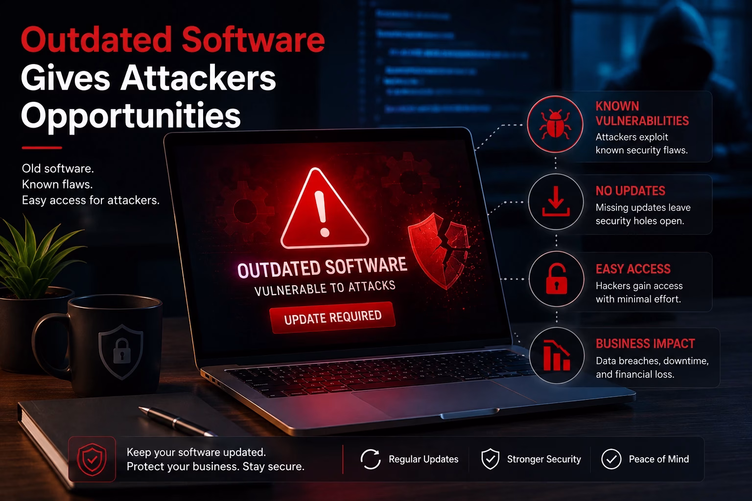 Outdated Software Gives Attackers Opportunities