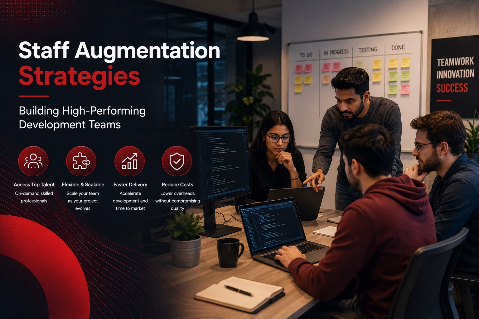 Staff Augmentation Strategies for Building High-Performing Development Teams