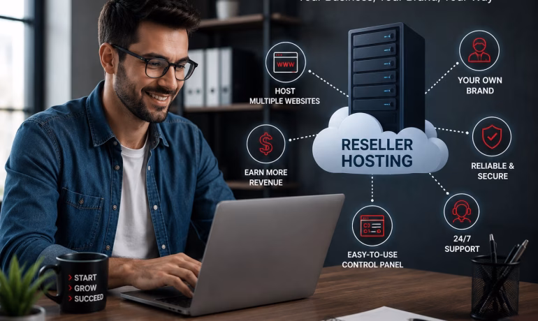 Reseller hosting for starting a web hosting business
