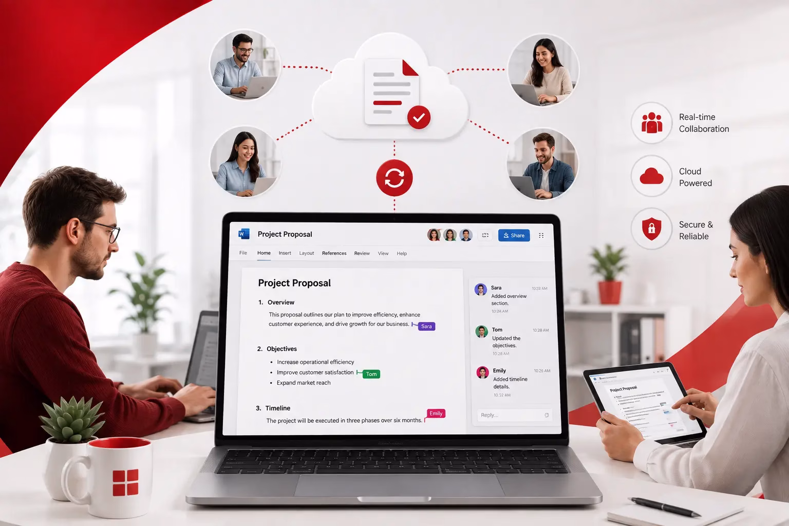 Teams Can Collaborate Without Sending Multiple File Versions