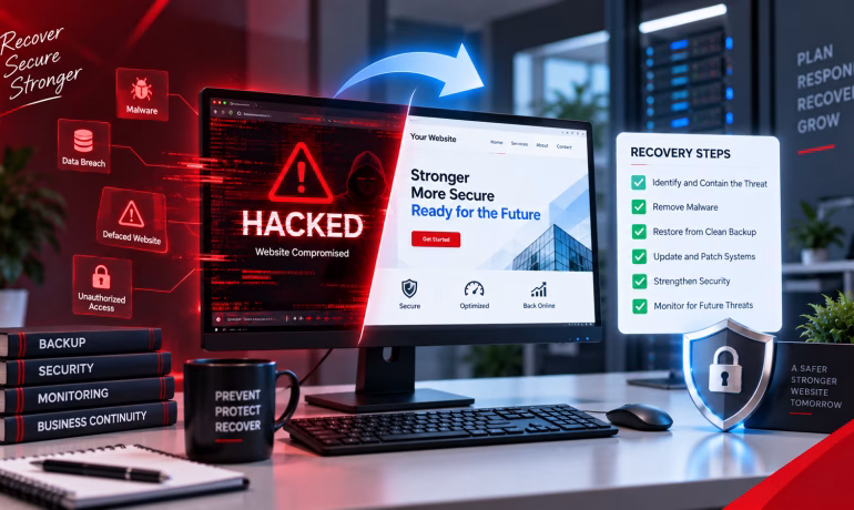 Website Recovery Steps After a Cyber Attack